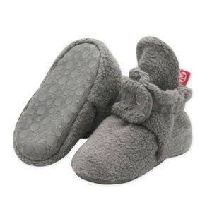 Zutano Cozie Fleece Gripper Booties